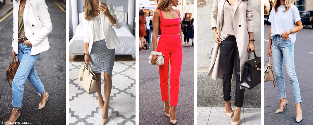 Jaka sukienka pasuje do beżowych butów?