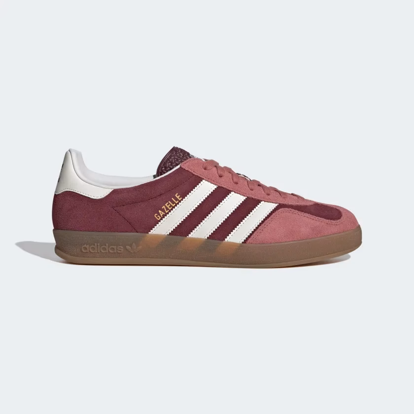Do czego nosić bordowe gazelle?
