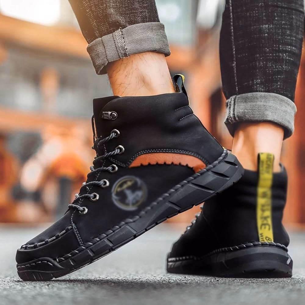 Jak nosić buty za kostkę męskie?