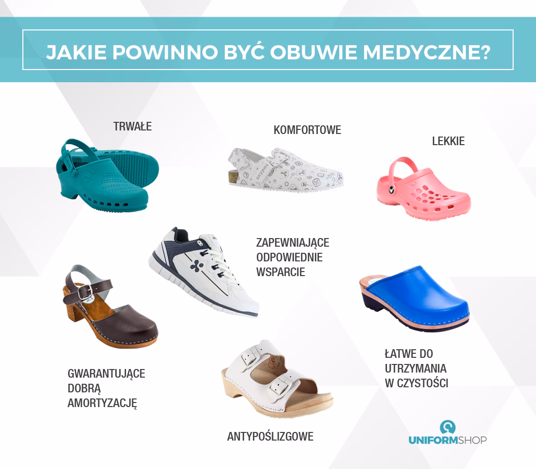 Jakie buty do pracy w szpitalu wybrać?