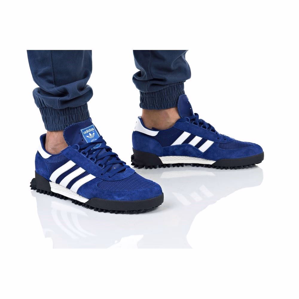 Jak dbać o buty męskie Adidas w kolorze niebieskim?