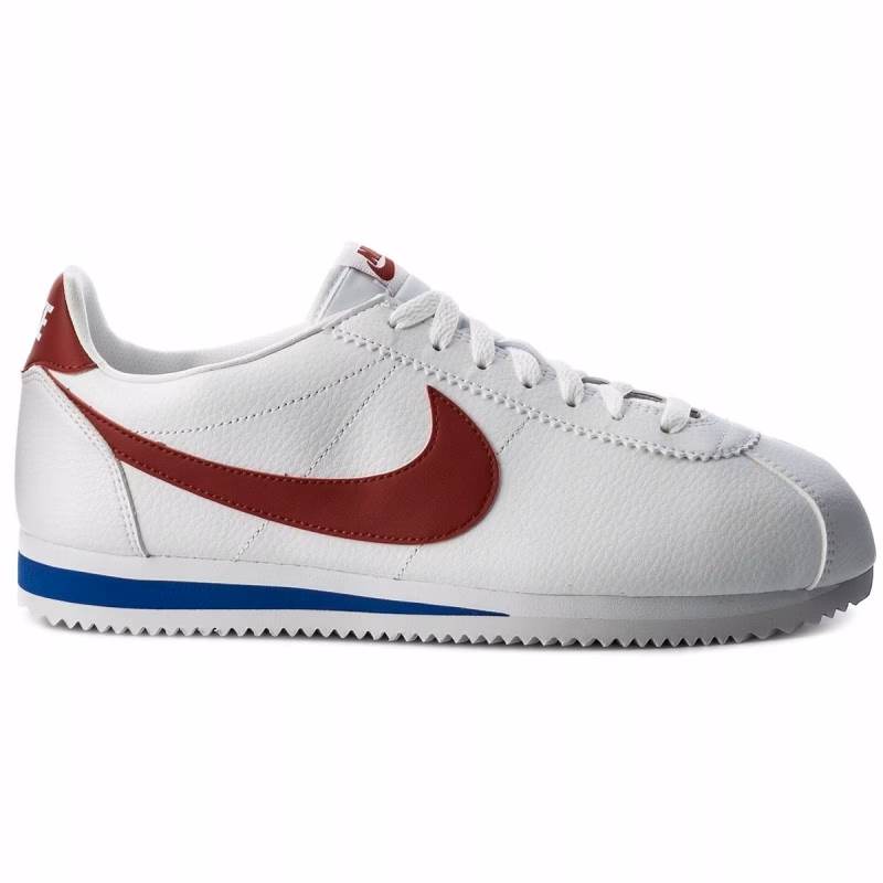 Czy białe buty Nike z czerwonym logo są wygodne?