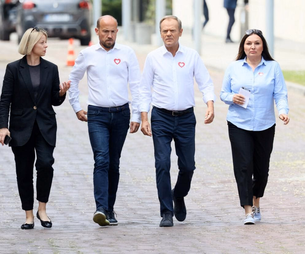 Jakiej marki buty ma Tusk?