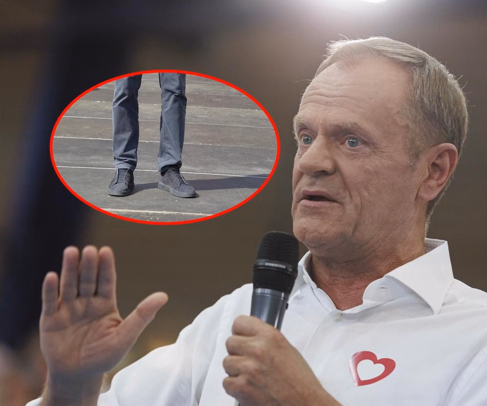 Ile kosztują buty Donalda Tuska?