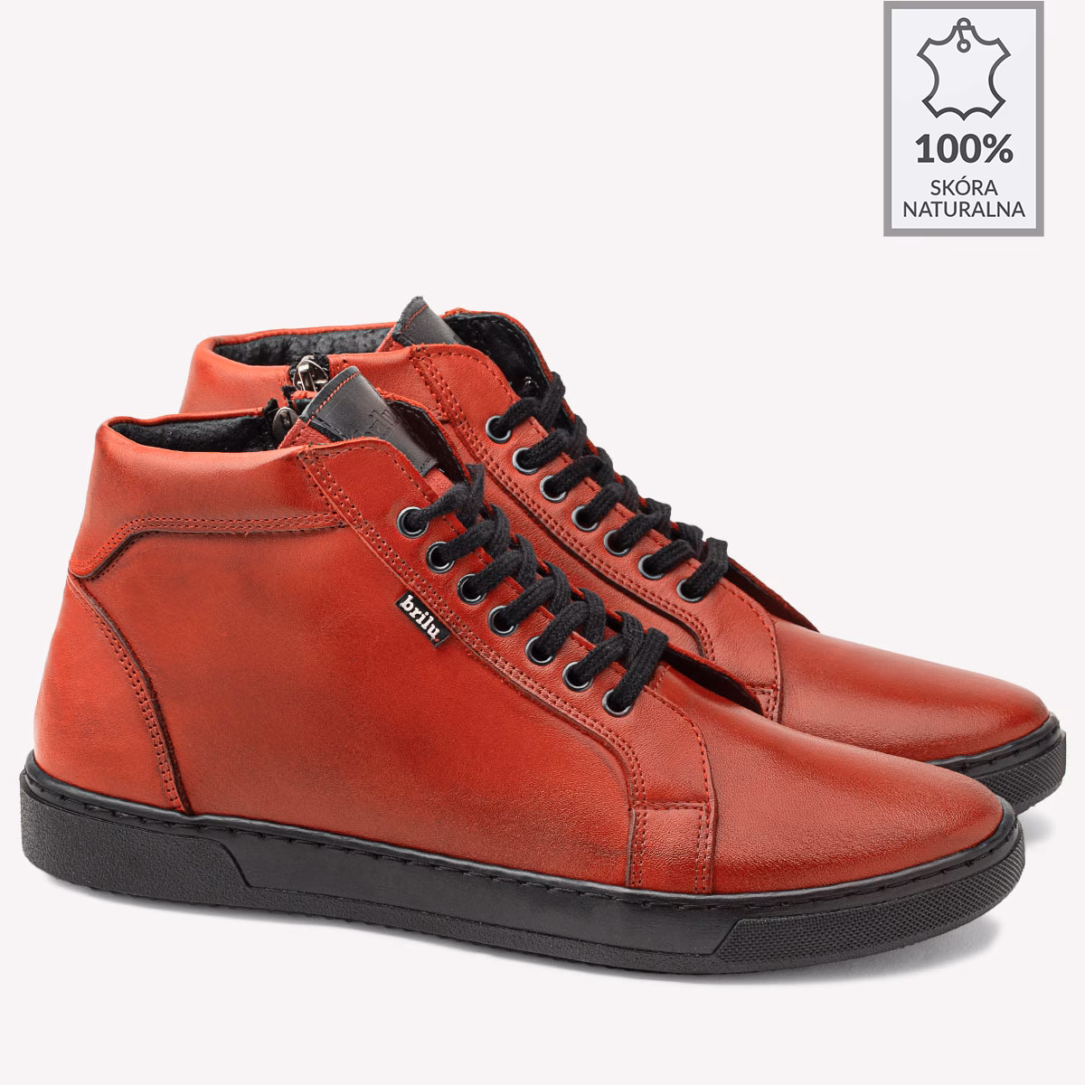 Jak nosić czerwone buty męskie?