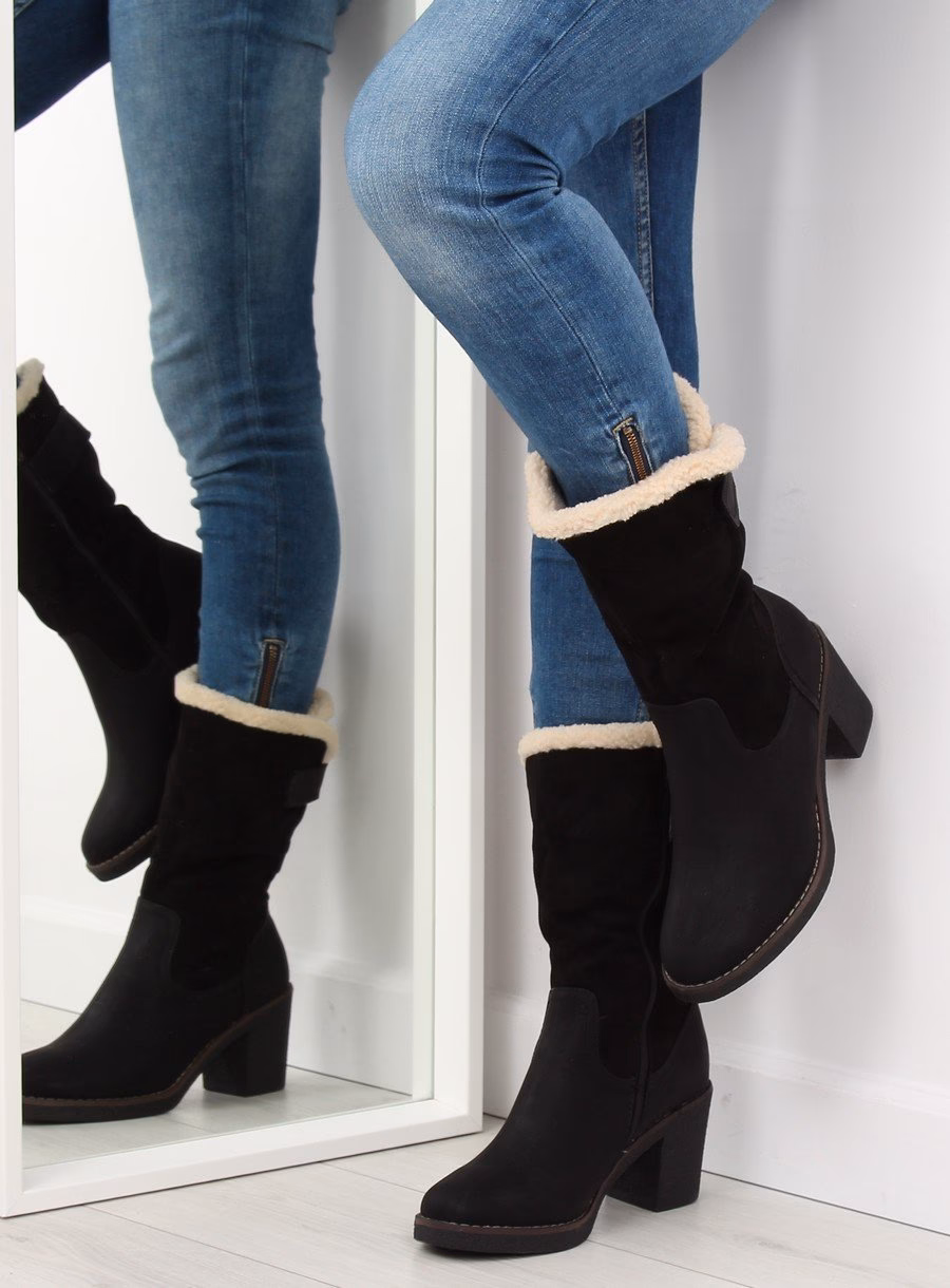 Jakie buty na zimę do sukienki?