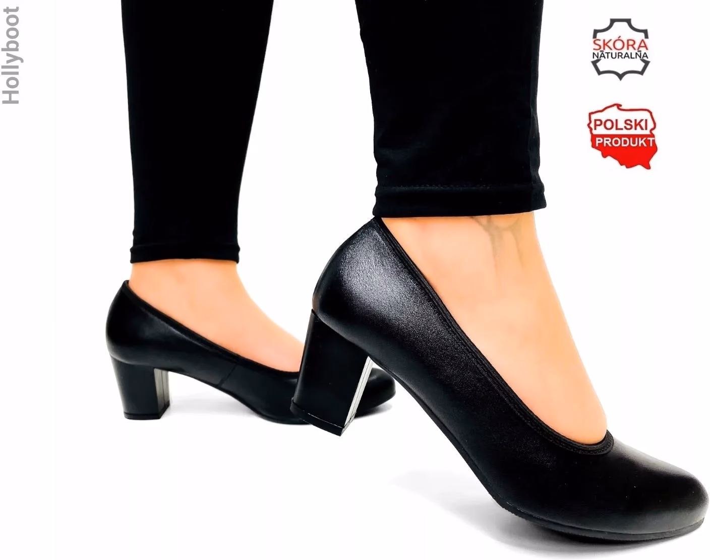 Jak nosić czarne buty na obcasie?