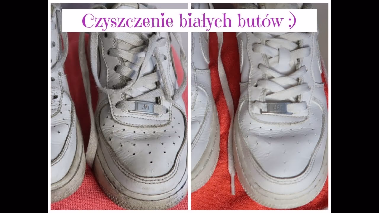 Czym wyczyścić białe buty żeby nie zniszczyć?