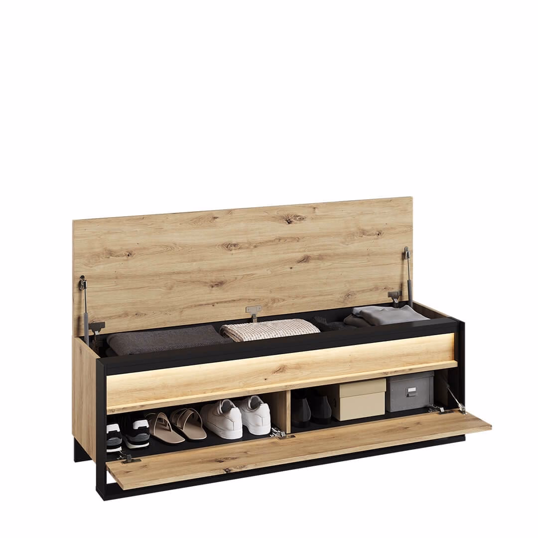 Jaki styl szafki na buty z siedziskiem wybrać?