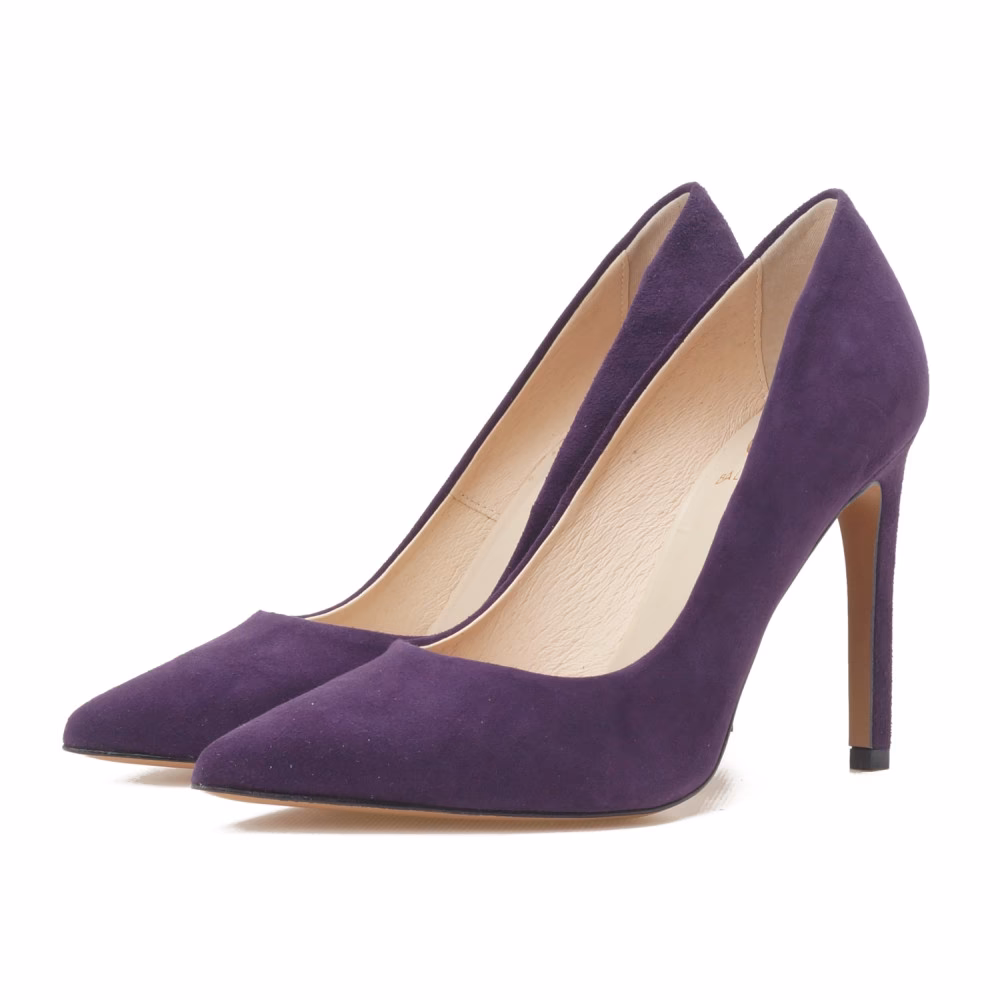 Do czego pasują fioletowe szpilki?