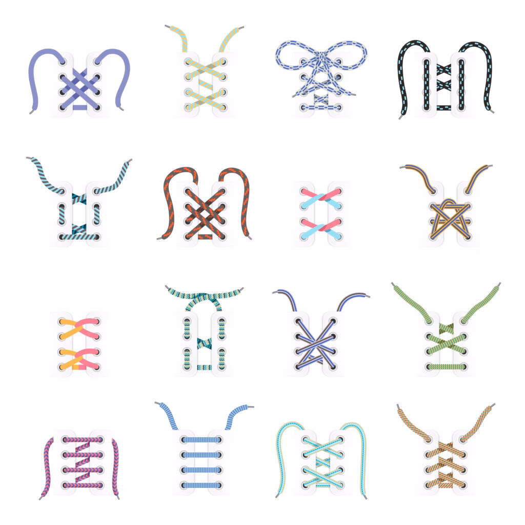 Jak zawiązać buty żeby nie były widoczne sznurówki?