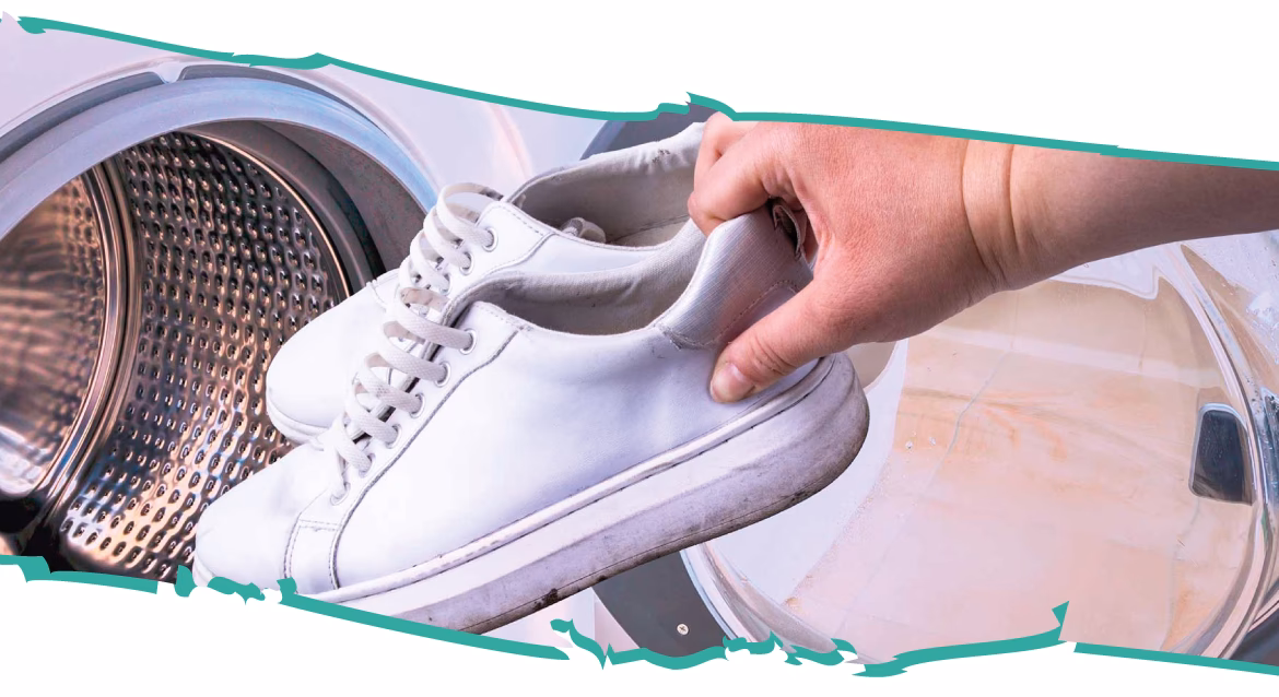 Czy białe buty można prać w pralce?