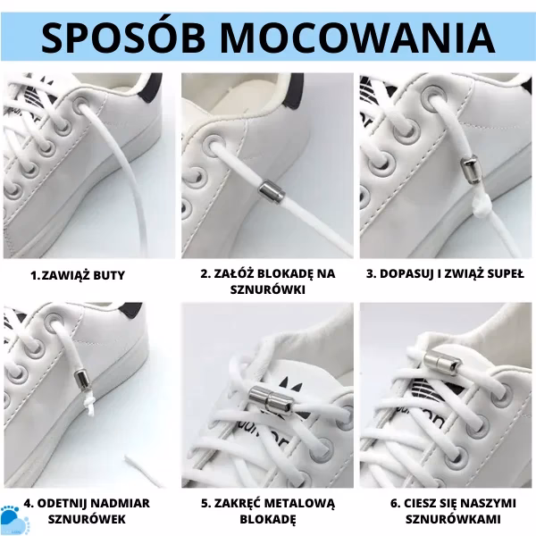 Jak zrobić żeby sznurówki się nie rozwiązywały?