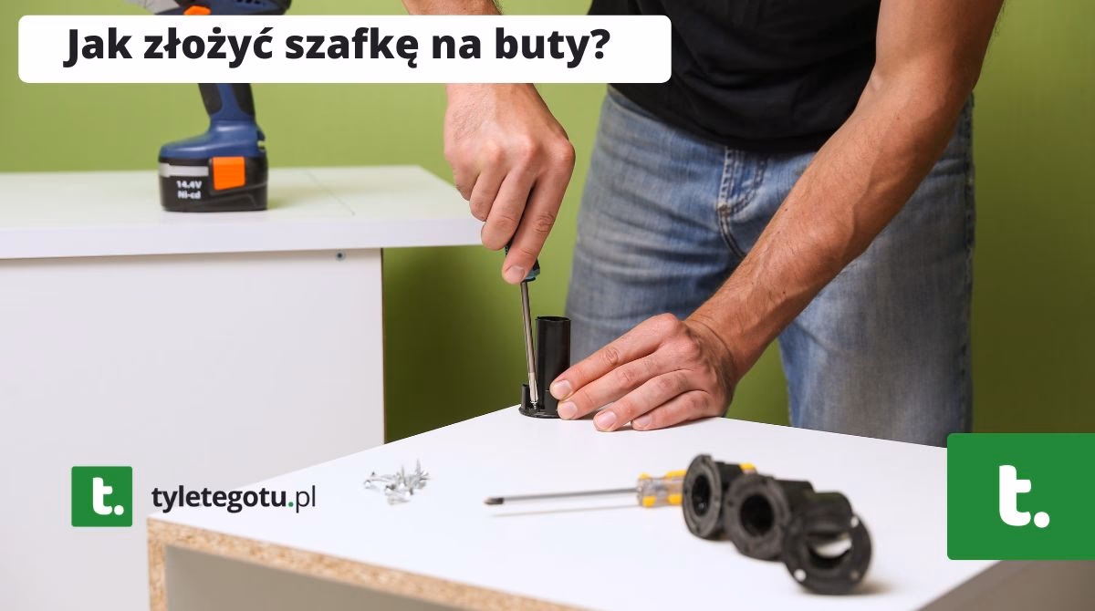 Jak złożyć szafkę na buty z siedziskiem?