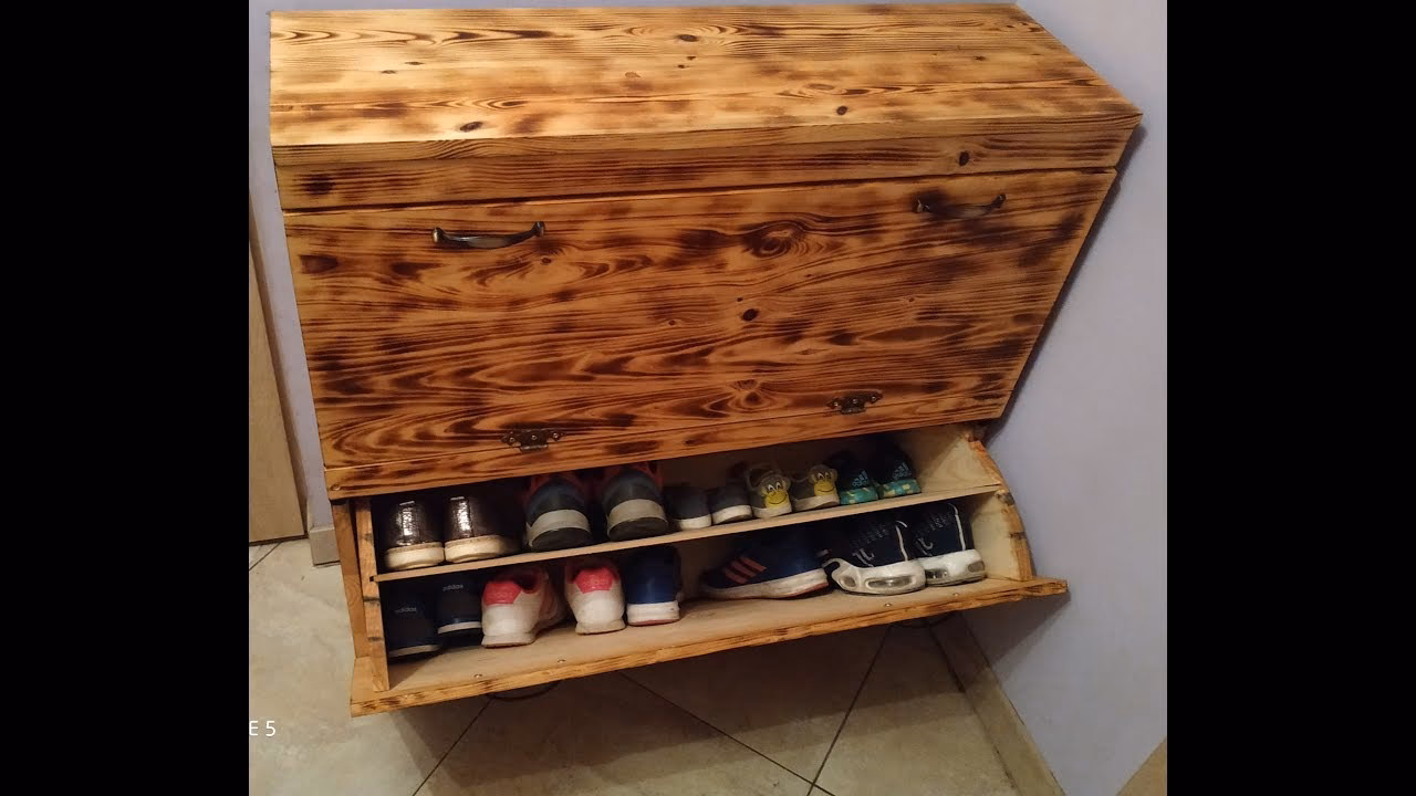Jak zrobić szafkę na buty z palet?