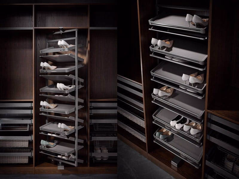 Jak zamontować kosz na buty w szafie?