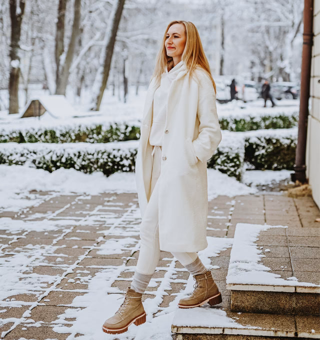 Czy białe buty są modne zimą?