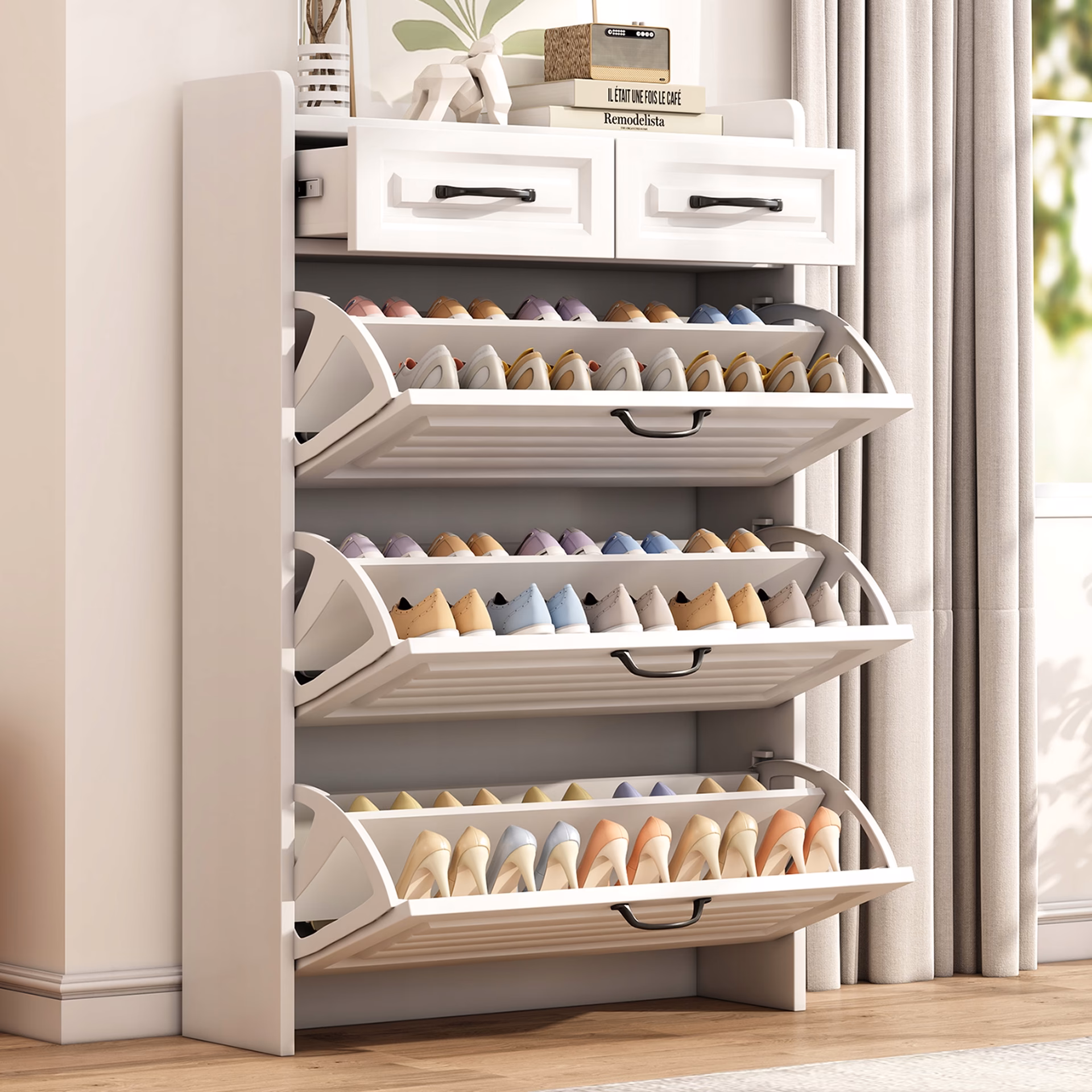 Jak zrobić półkę na buty DIY?