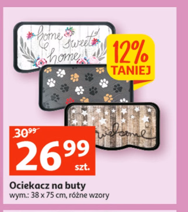 Jakie są wymiary ociekacza na buty z Pepco?