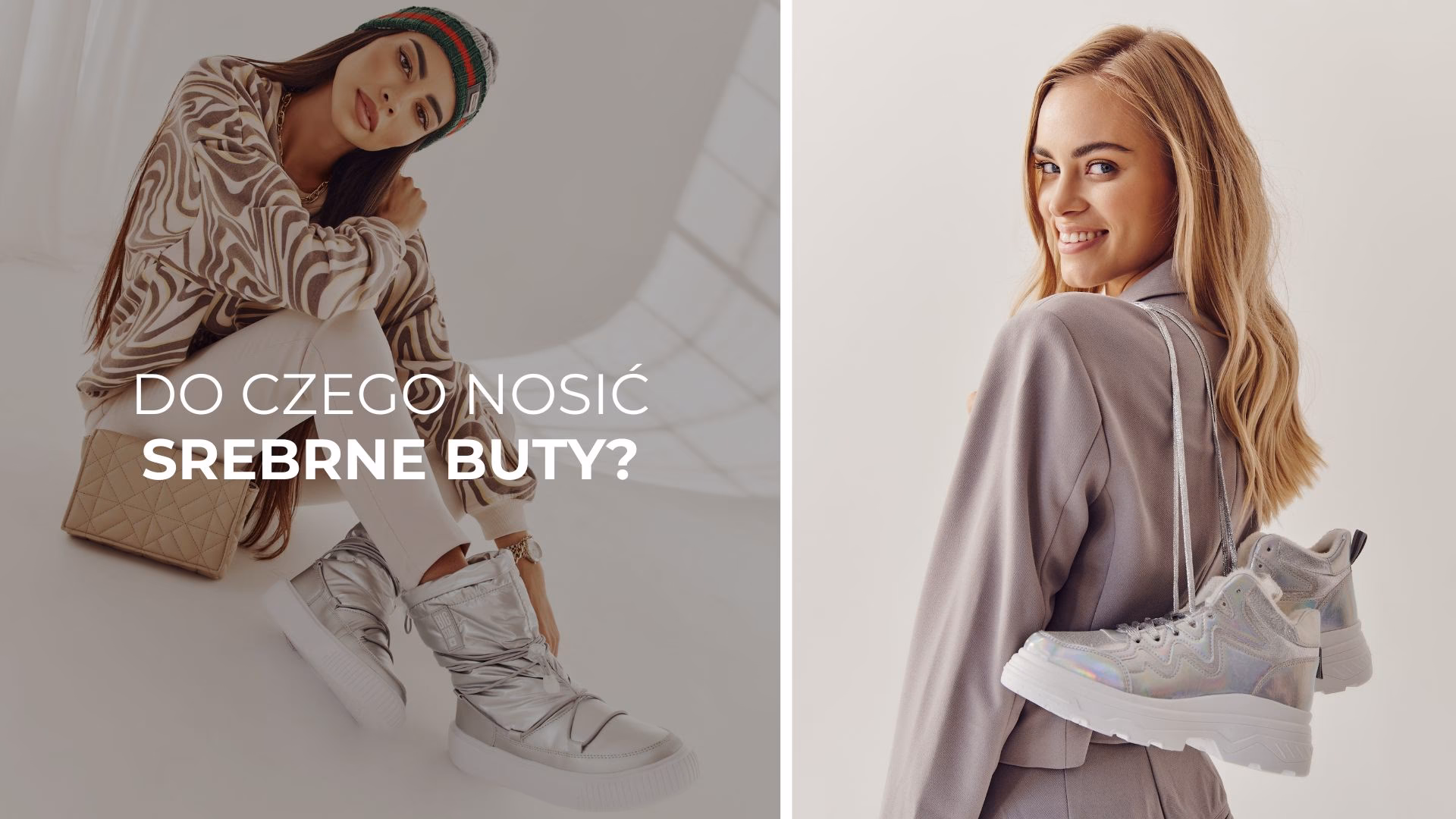 Jak nosić srebrne sneakersy?