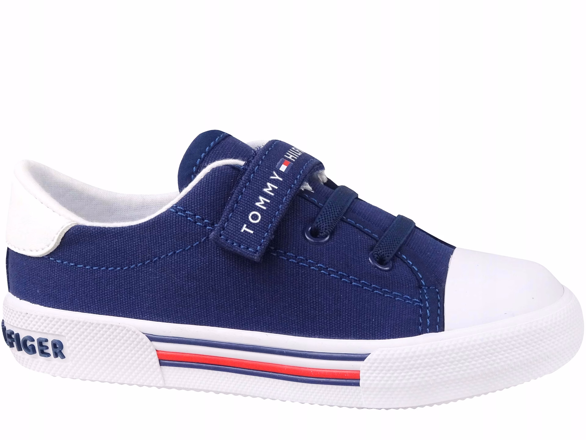 Z jakich materiałów wykonane są buty Tommy Hilfiger dla dzieci?