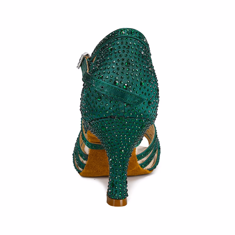 Jakie buty do zielonej sukienki?